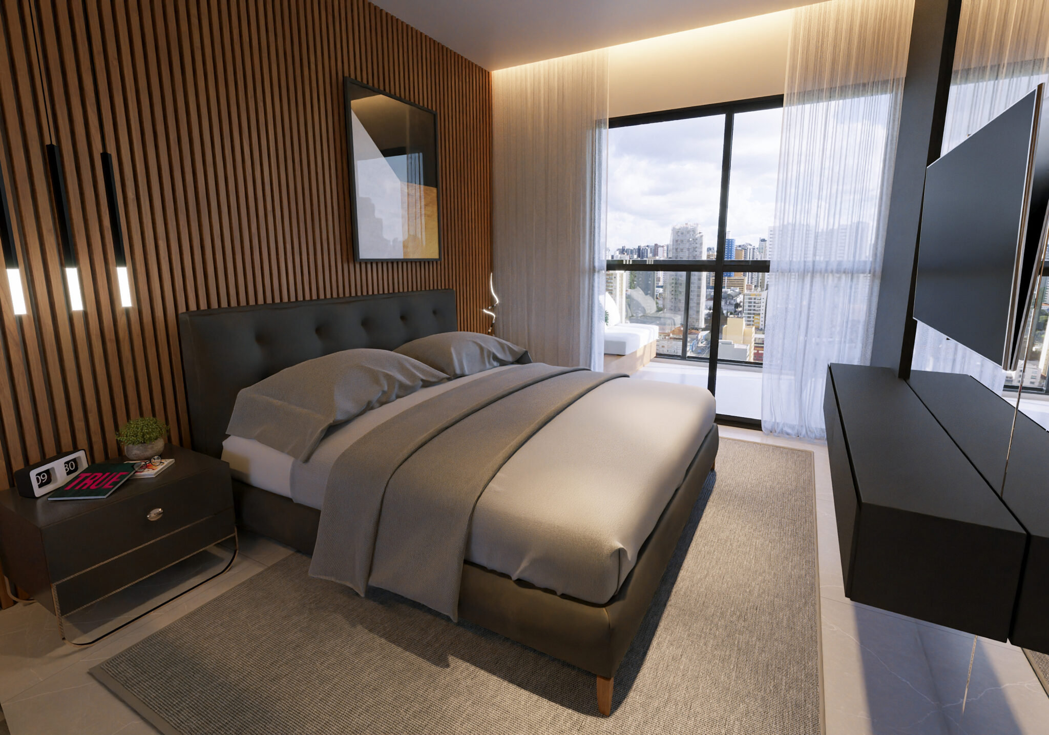 Imagem Apartamento com 2 Quartos à Venda, 57 m² em Centro - Curitiba