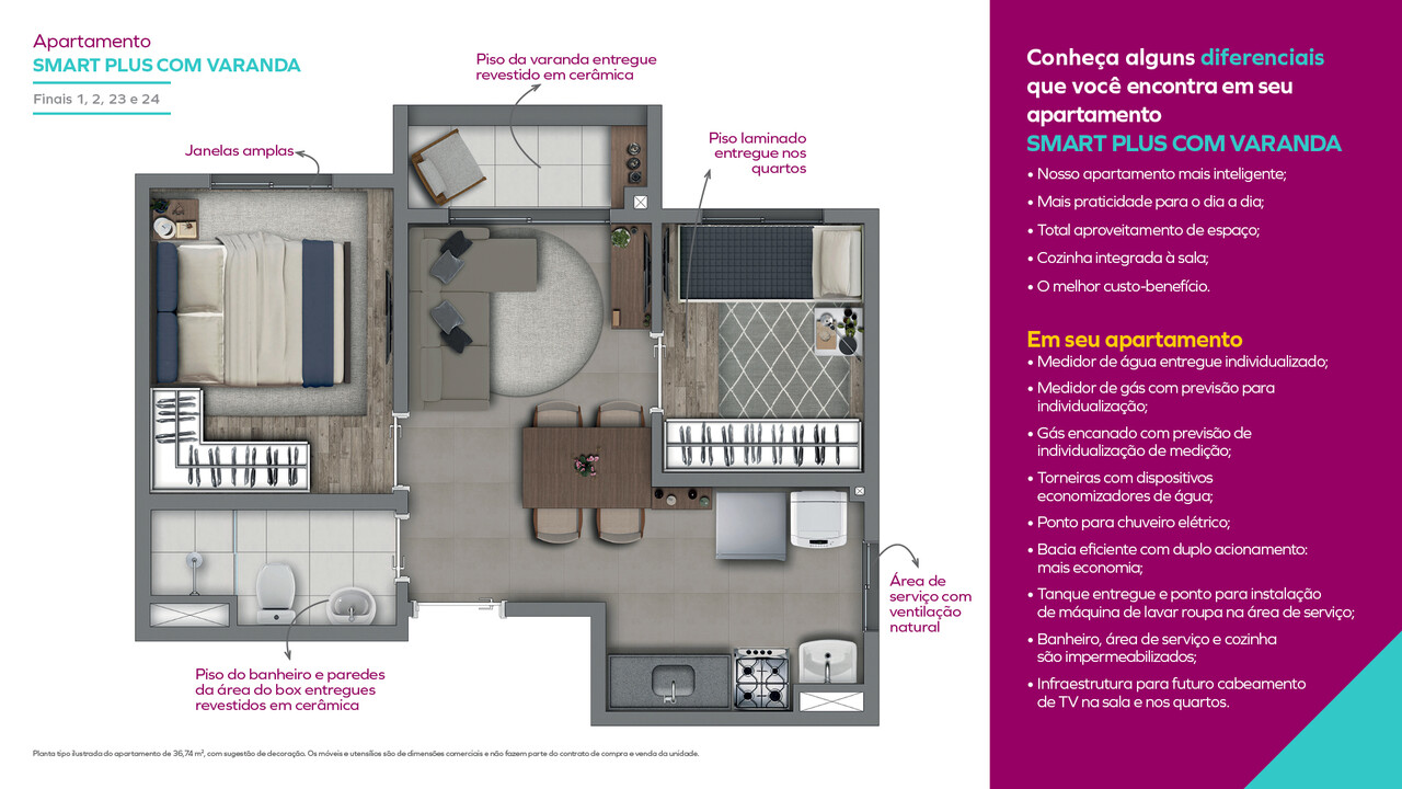 Imagem Apartamento com 2 Quartos à Venda, 31 m²em Vila Prudente - São Paulo