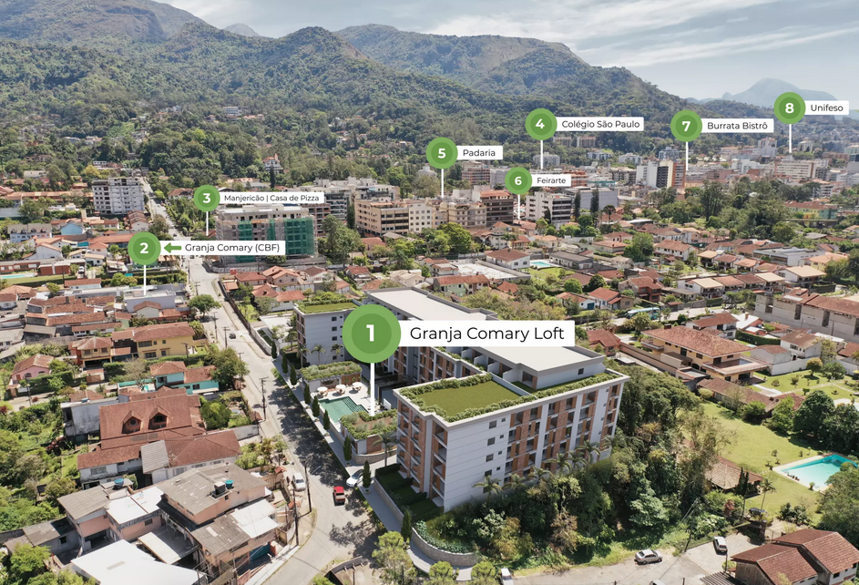 Imagem Apartamento à Venda, 46 metros em Carlos Guinle - Teresópolis