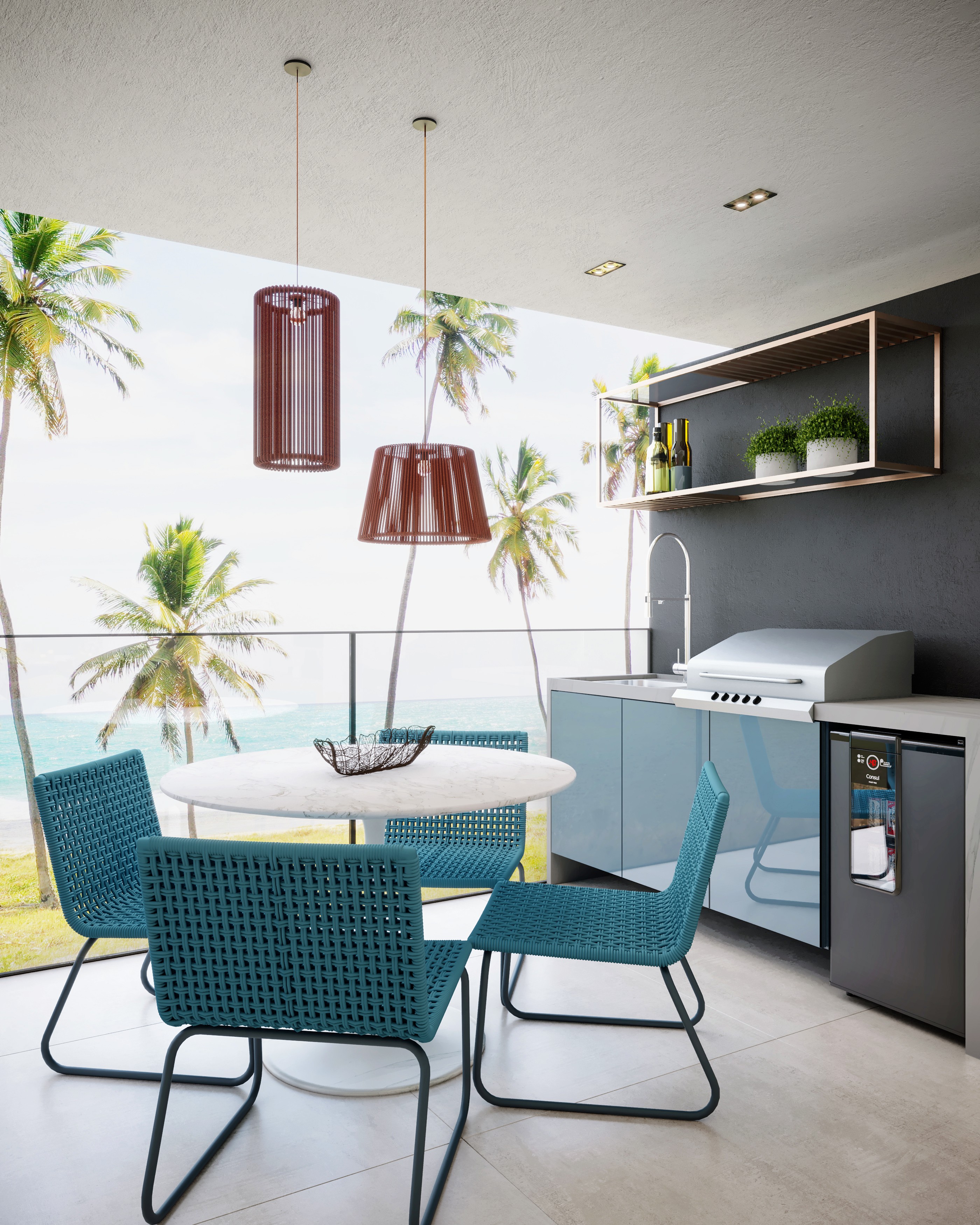 Imagem Apartamento com 2 Quartos à Venda, 56 m²em Praia de Muro Alto - IPOJUCA