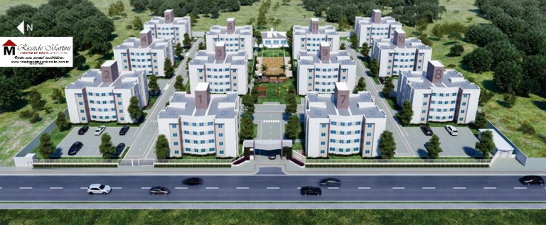 Imagem Apartamento com 2 Quartos à Venda, 52 m² em Cristo Rei - Içara