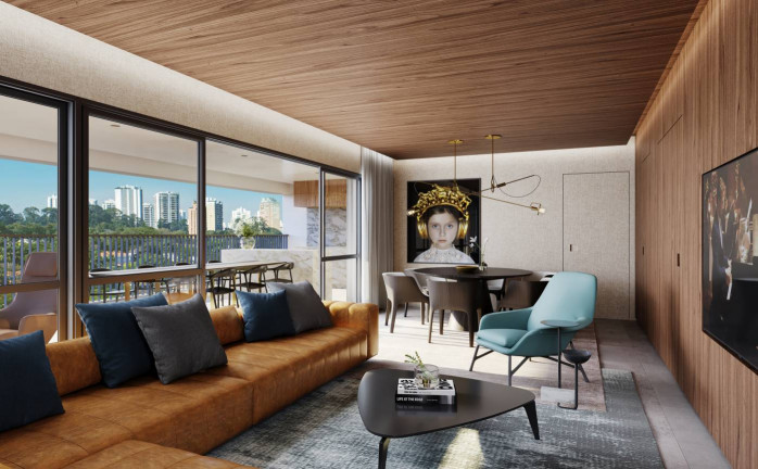 Foto do imóvel: Apartamento com 4 Quartos à Venda, 173 m² em Santo Amaro - São Paulo