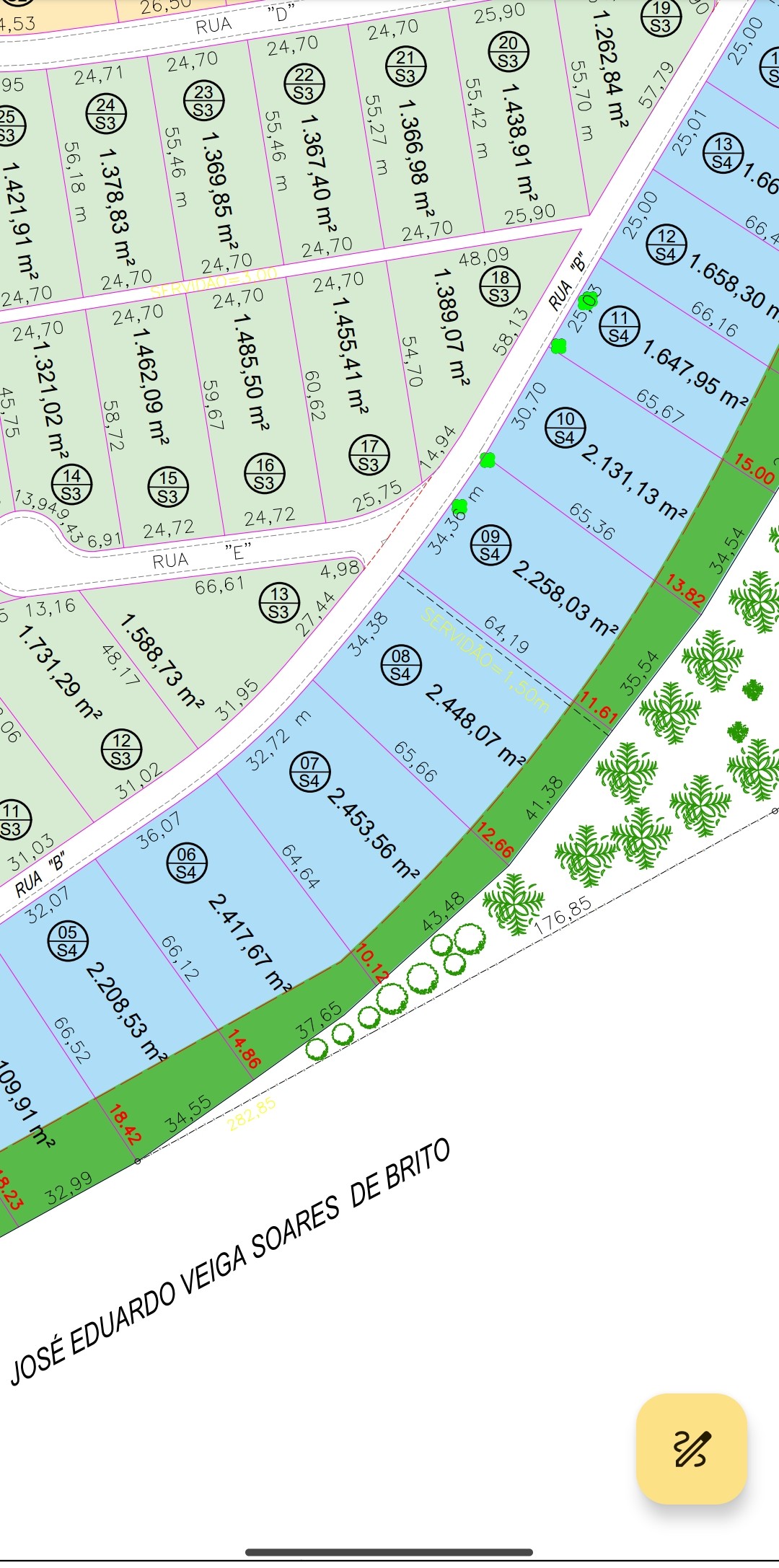 Imagem Terreno à Venda, 2.453 m² em Areal - Areal
