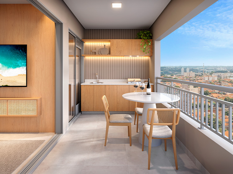 Foto do imóvel: Apartamento com 1 Quarto à Venda, 42 m²em Vila Nossa Senhora do Bonfim - São José do Rio Preto