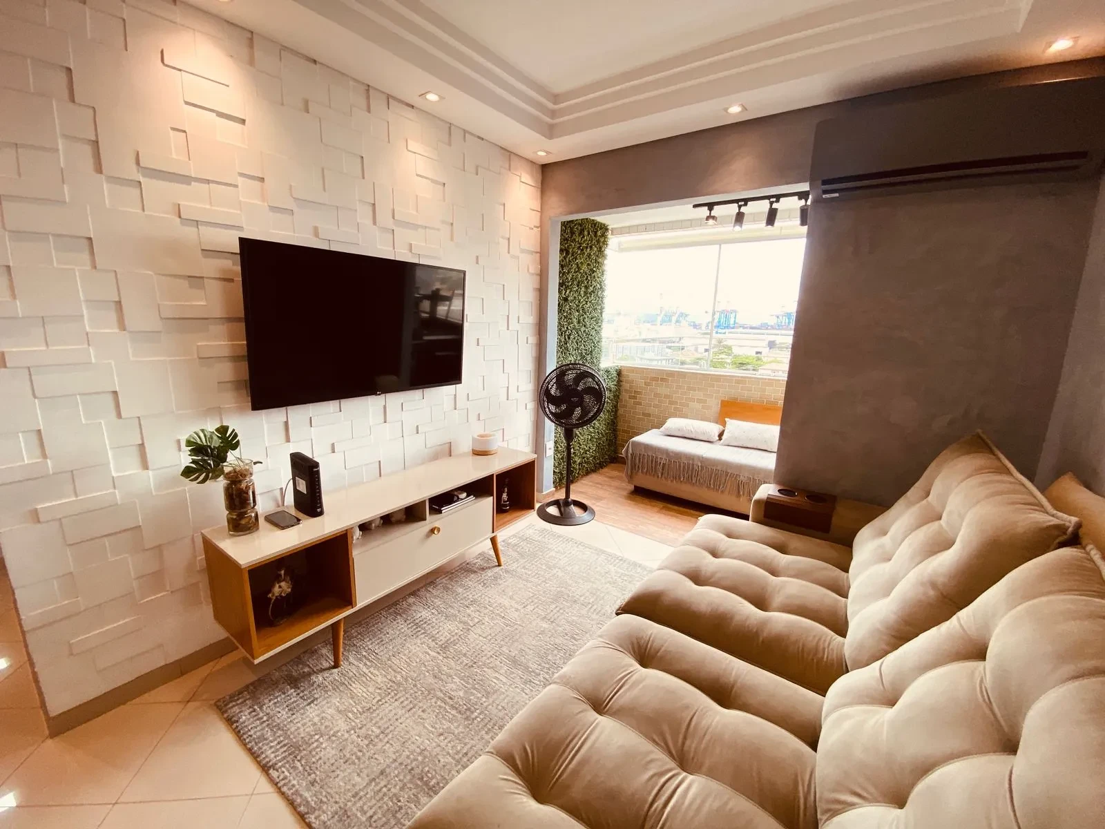 Imagem Apartamento com 2 Quartos à Venda, 63 metros em Estuário - Santos