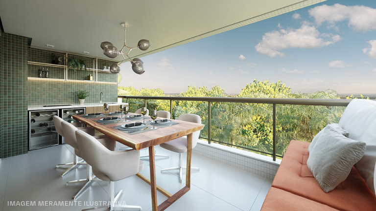 Imagem Apartamento com 4 Quartos à Venda, 139 m² em Apipucos - RECIFE 