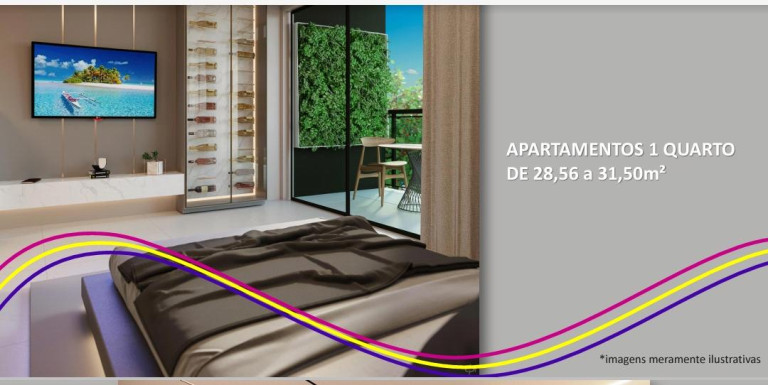 Imagem Apartamento com 2 Quartos à Venda,  em Muro Alto - Ipojuca