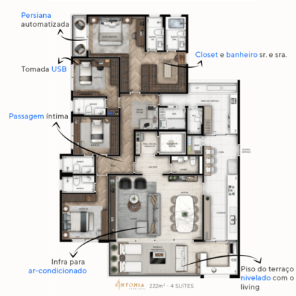 Imagem Apartamento com 4 Quartos à Venda, 162 m² em Perdizes - São Paulo