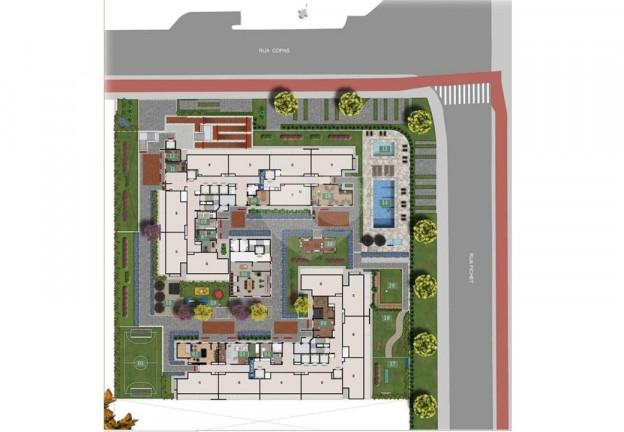 Imagem Apartamento com 2 Quartos à Venda, 47 m² em Campestre - Santo André