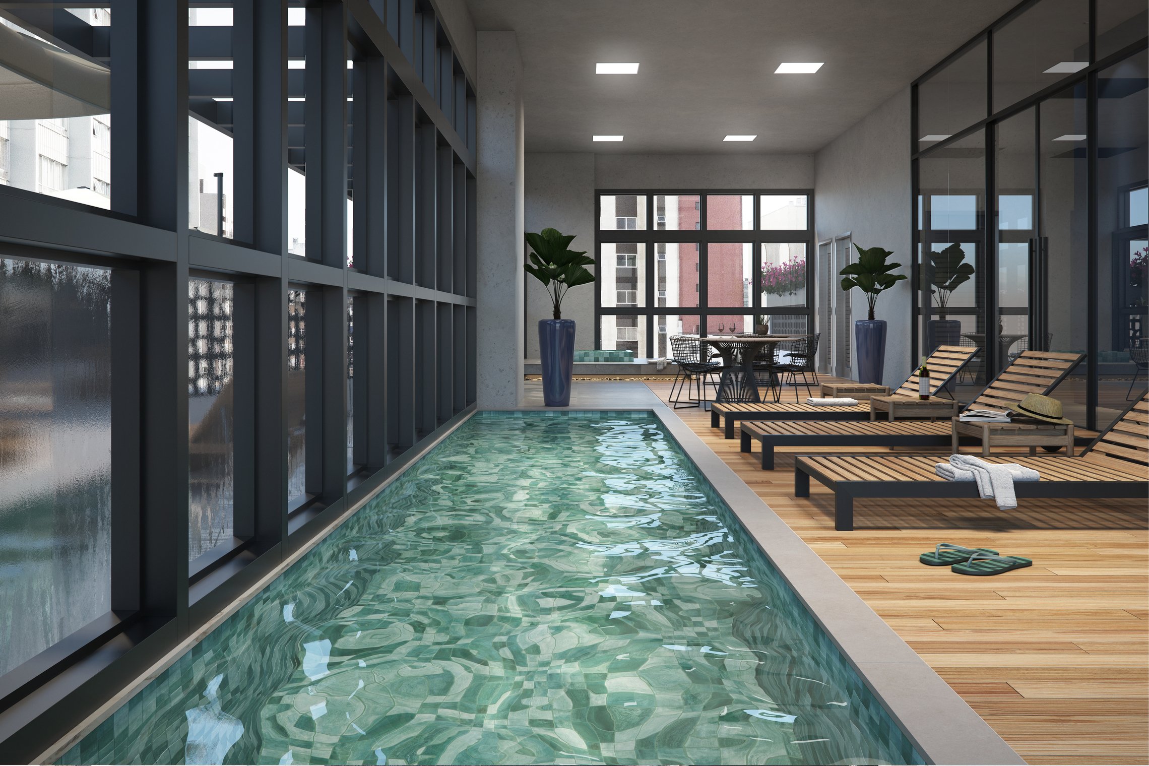 Imagem Apartamento com 2 Quartos à Venda, 34 m² em Centro - Curitiba