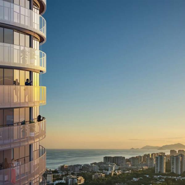 Apartamento com 1 Quarto à Venda, 40 m²em Barra da Tijuca - Rio de Janeiro