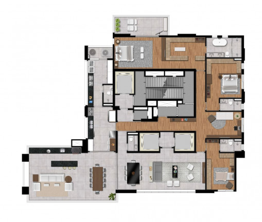 Imagem Apartamento com 4 Quartos à Venda, 337 m² em Vila Gomes Cardim - São Paulo