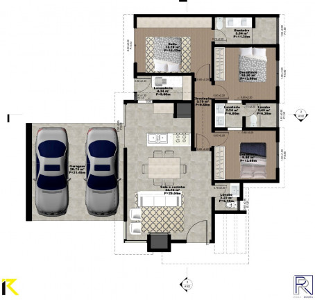 Imagem Casa com 3 Quartos à Venda, 131 m² em São Luiz Gonzaga - Passo Fundo