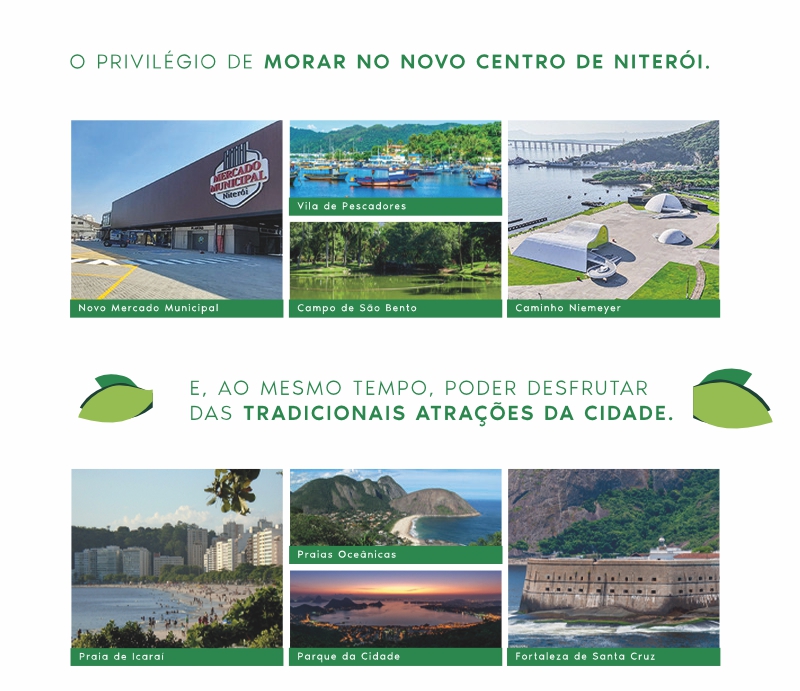 Imagem Edifício Residencial com 2 Quartos à Venda, 102 m² em Centro - Niterói