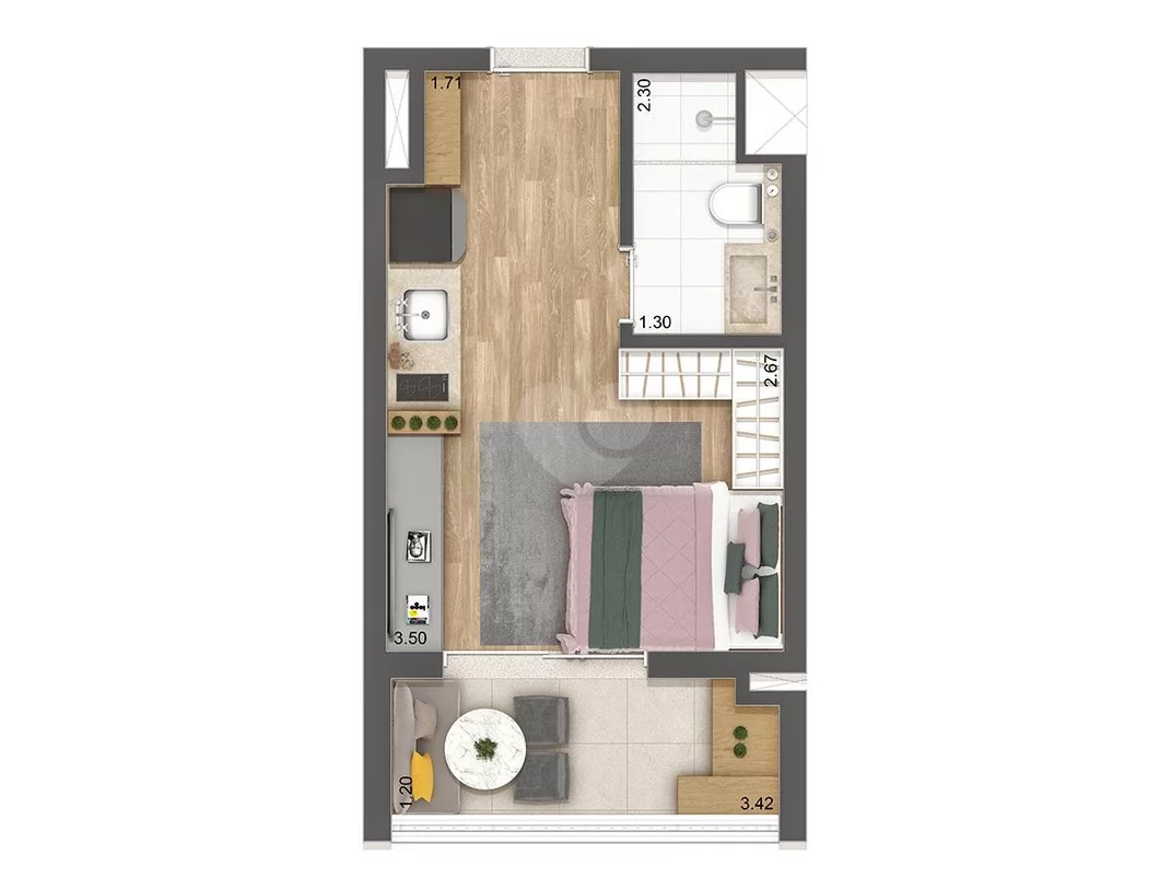 Imagem Studio à Venda, 26 m² em Tucuruvi - São Paulo