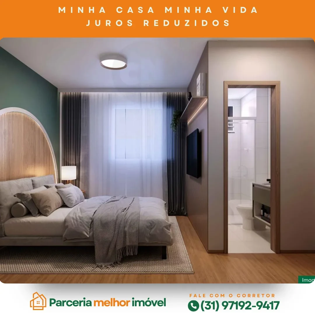 Foto do imóvel: Apartamento com 2 Quartos à Venda, 48 m² em Perobas - Contagem