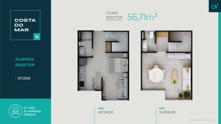 Imagem Apartamento com 2 Quartos à Venda, 72 m² em Praia Carneiros - Tamandaré