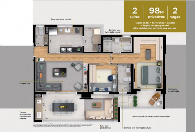 Imagem Apartamento com 2 Quartos à Venda,  em Paraíso - São Paulo