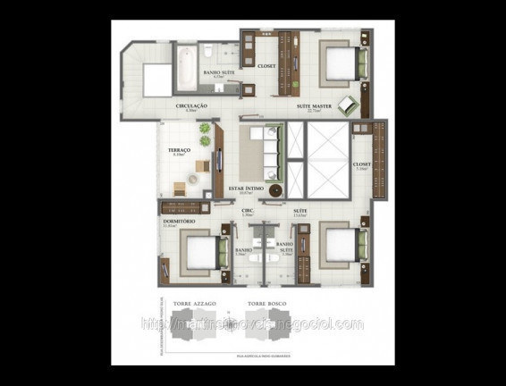 Imagem Apartamento com 3 Quartos à Venda, Locação ou Temporada,  em Comerciário - Criciúma
