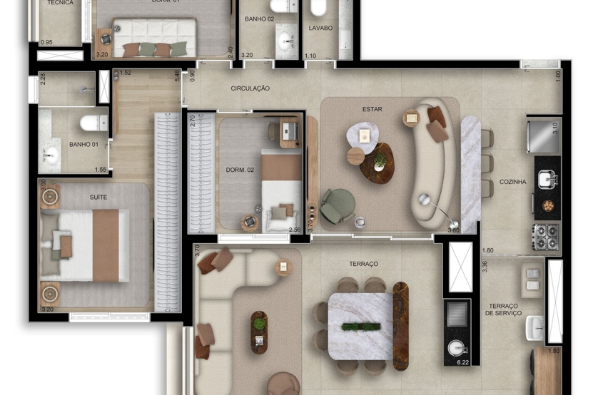 Imagem Apartamento com 3 Quartos à Venda, 80 m²em Butantã - São Paulo