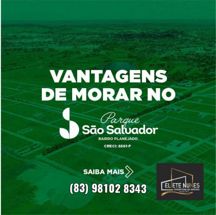 Imagem Terreno à Venda, 200 m² em Loteamento São Salvador - Sapé