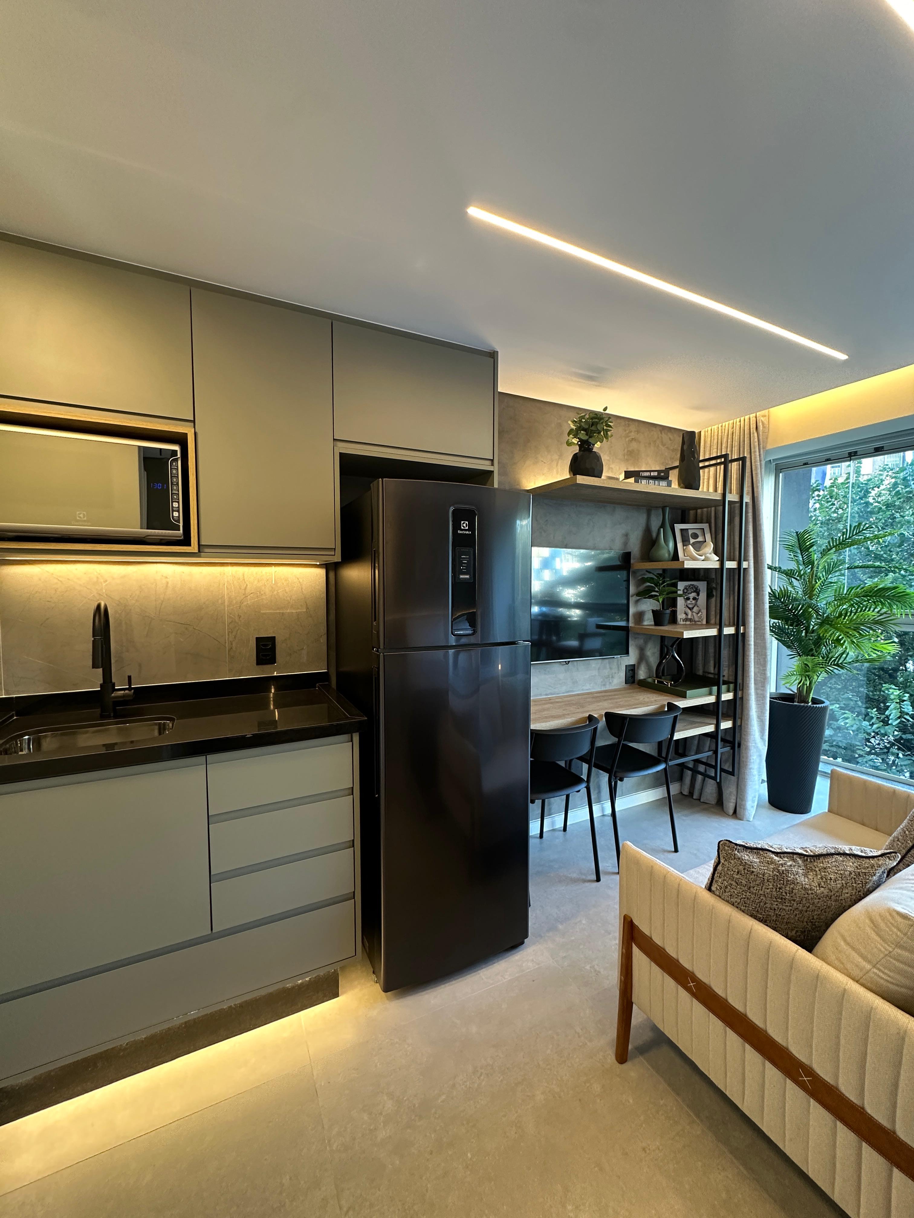 Imagem Apartamento com 1 Quarto para Alugar, 27 m²em Cerqueira César - São Paulo