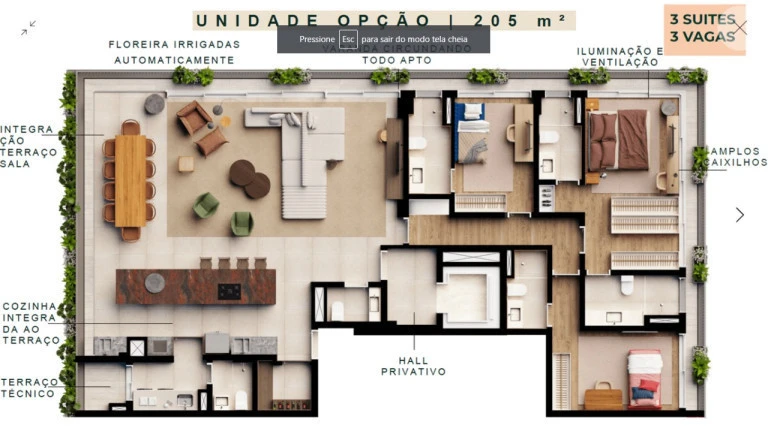 Imagem Apartamento com 4 Quartos à Venda, 205 m² em Vila Ida - São Paulo