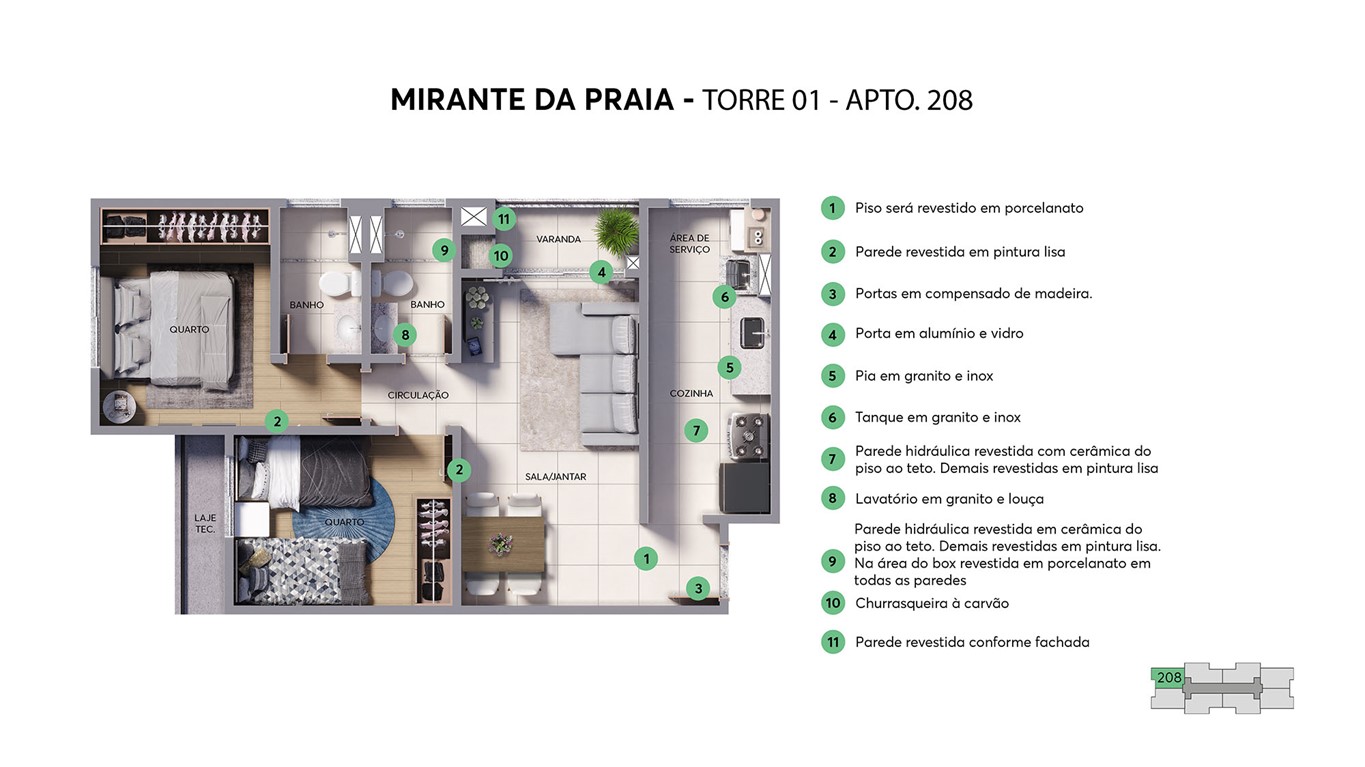Imagem Apartamento com 2 Quartos à Venda, 55 m² em Cruz das Almas - Maceió