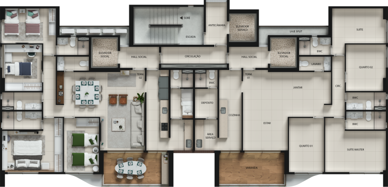 Imagem Apartamento com 4 Quartos à Venda, 131 m² em Boa Viagem - Recife