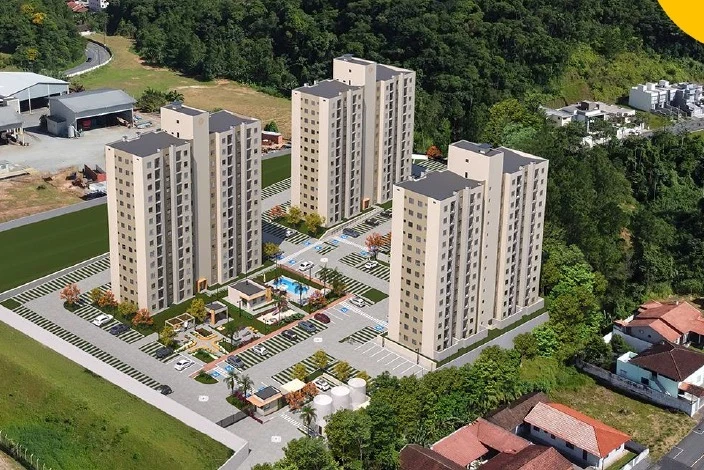 Imagem Apartamento com 2 Quartos à Venda, 47 m² em Jaraguá Esquerdo - Jaraguá do Sul
