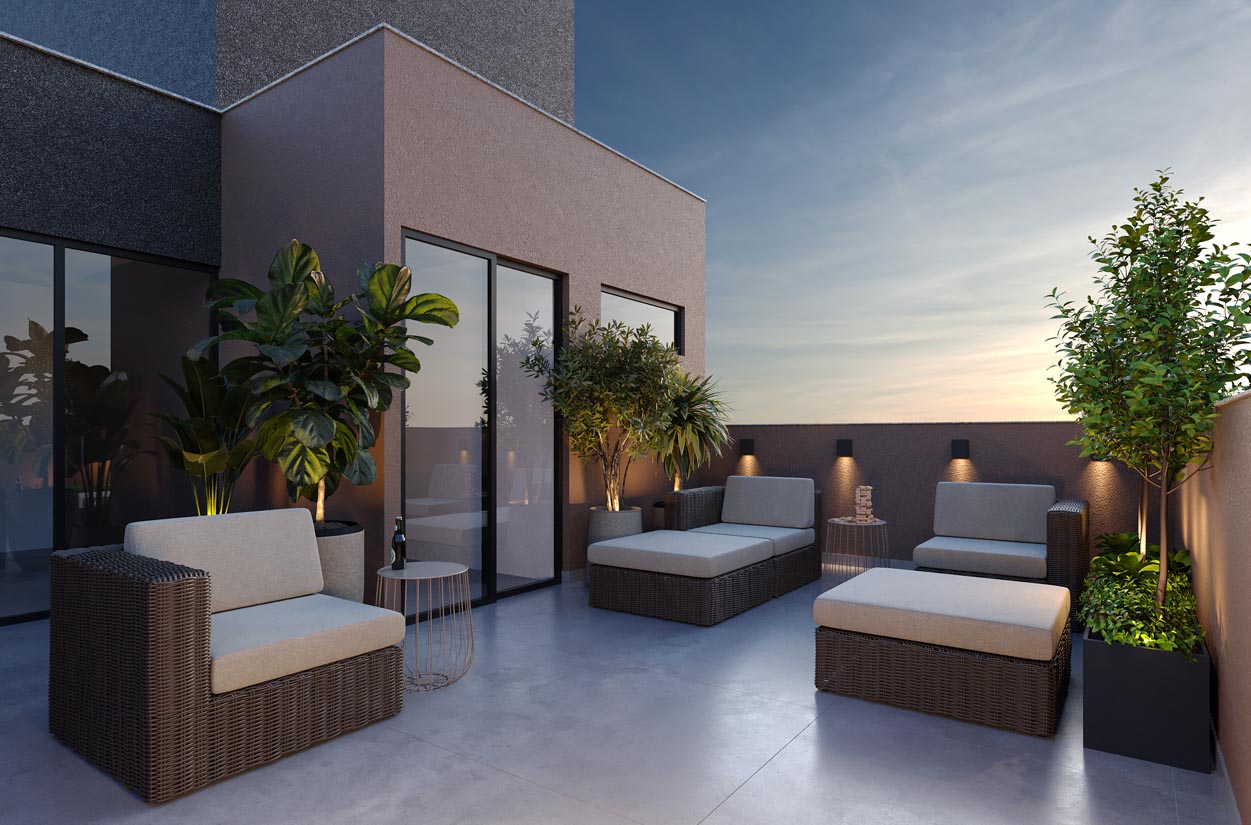 Imagem Studio com 1 Quarto à Venda, 30 m² em Centro - Juiz de Fora