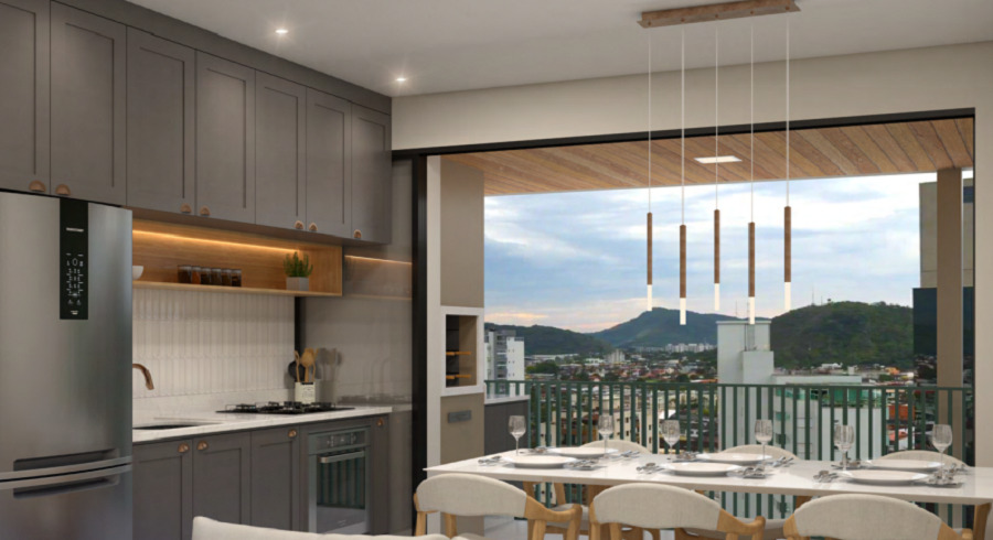 Foto do imóvel: Apartamento com 1 Quarto à Venda, 48 m² em Centro - Caraguatatuba