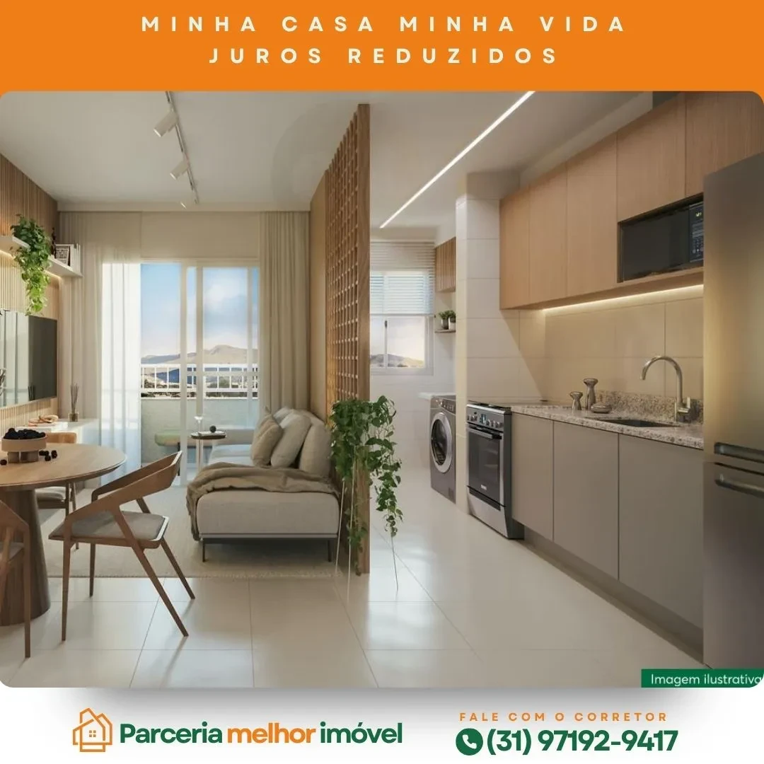 Foto do imóvel: Apartamento com 2 Quartos à Venda, 46 metro em Cinquentenário - Belo Horizonte