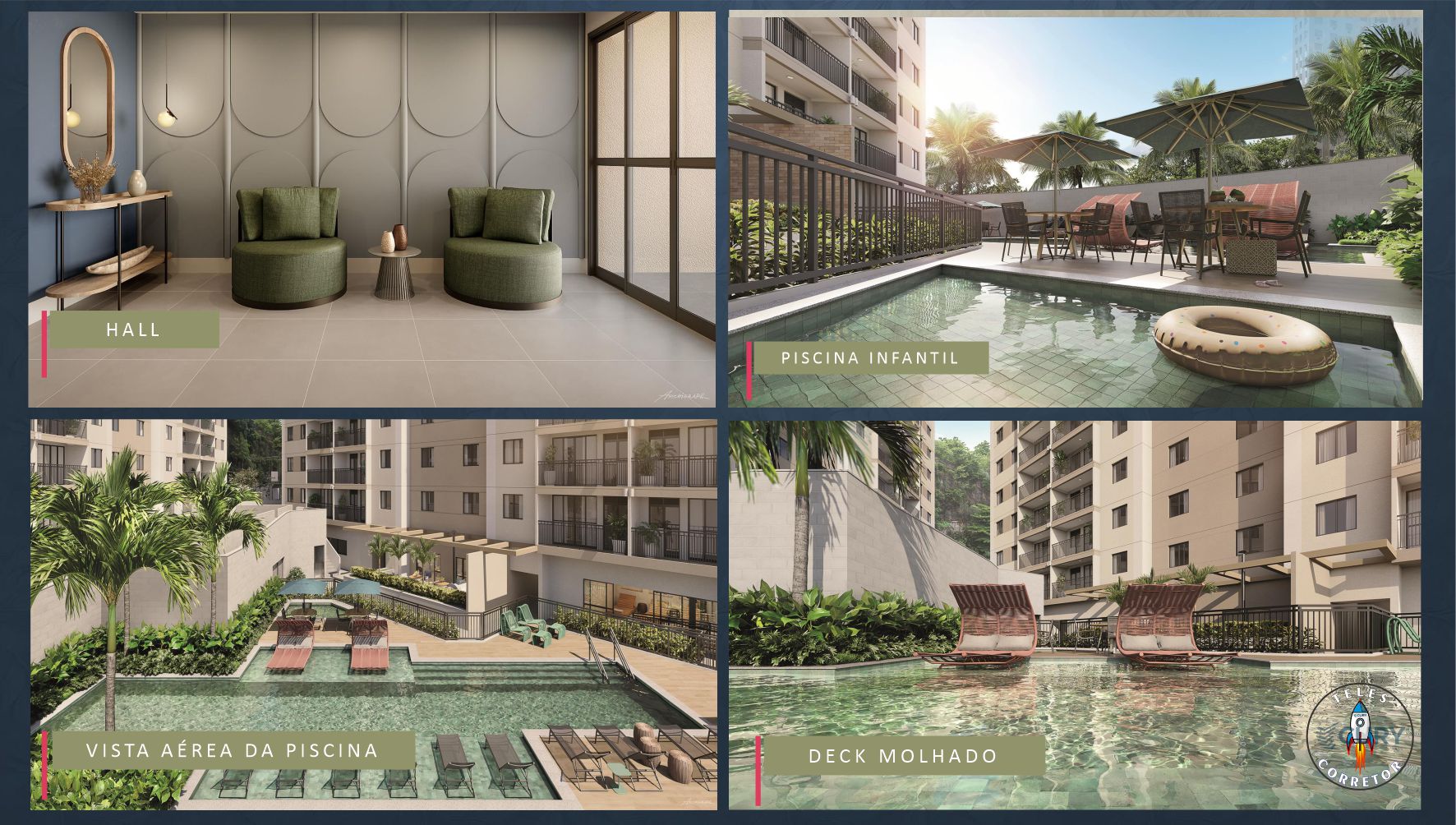 Foto do imóvel: Edifício Residencial com 3 Quartos à Venda, 52 m²em São Cristóvão - Rio de Janeiro