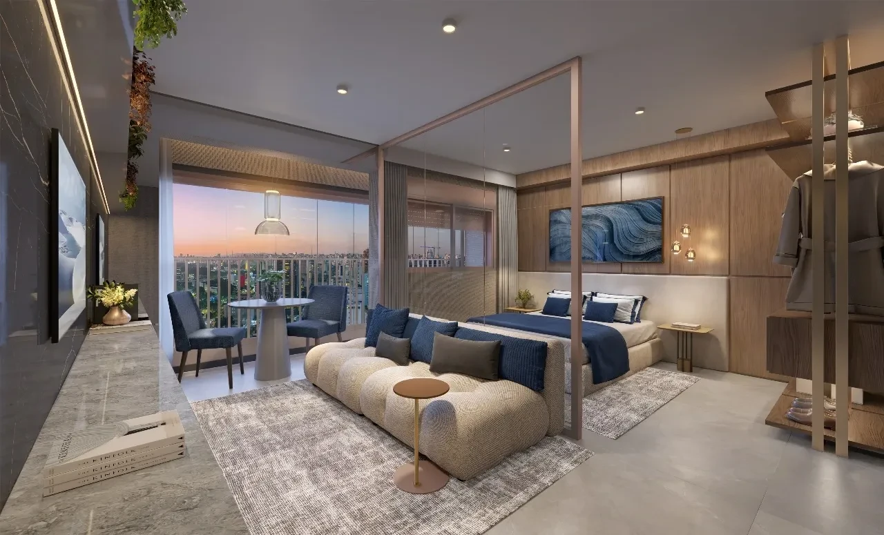 Imagem Studio com 1 Quarto à Venda, 31 m² em Mirandópolis - São Paulo