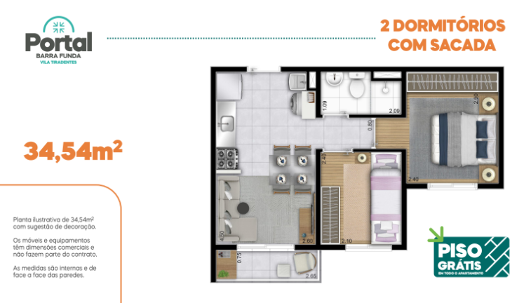 Imagem Apartamento com 2 Quartos à Venda, 35 m² em Bom Retiro - São Paulo