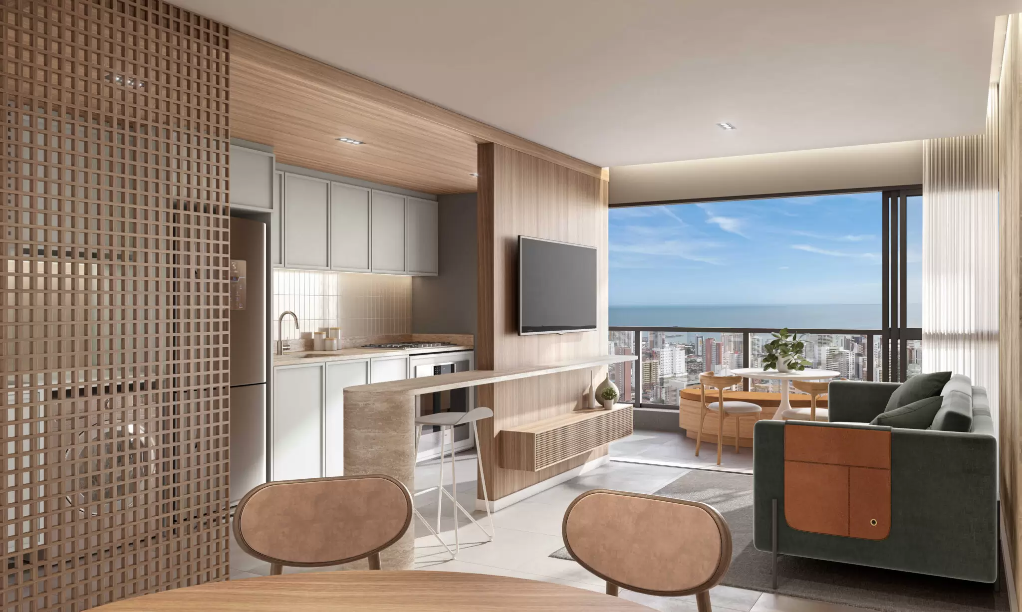 Imagem Apartamento com 1 Quarto à Venda, 42 m² em Aldeota - Fortaleza