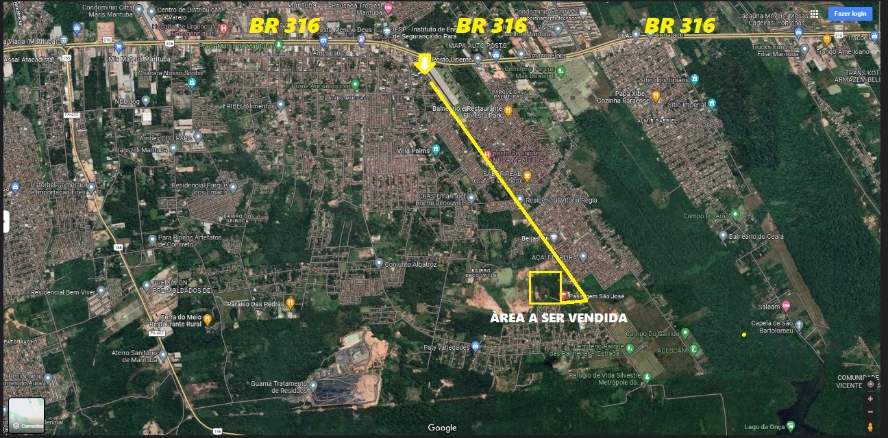 Imagem Terreno à Venda, 80000 m² em Decouville - Marituba