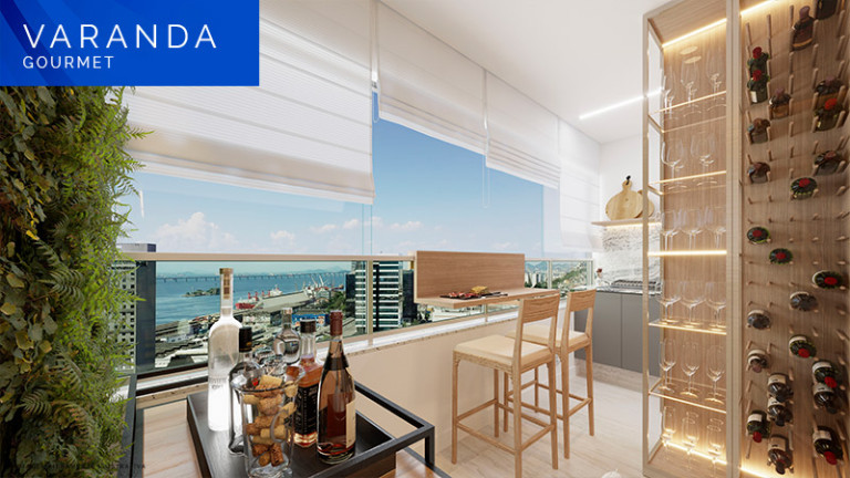 Imagem Apartamento com 2 Quartos à Venda, 45 m² em Santo Cristo - Rio de Janeiro