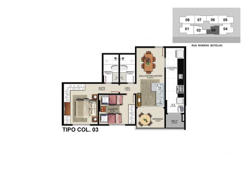 Imagem Apartamento com 3 Quartos à Venda, 97 m² em Praia da Costa - Vila Velha