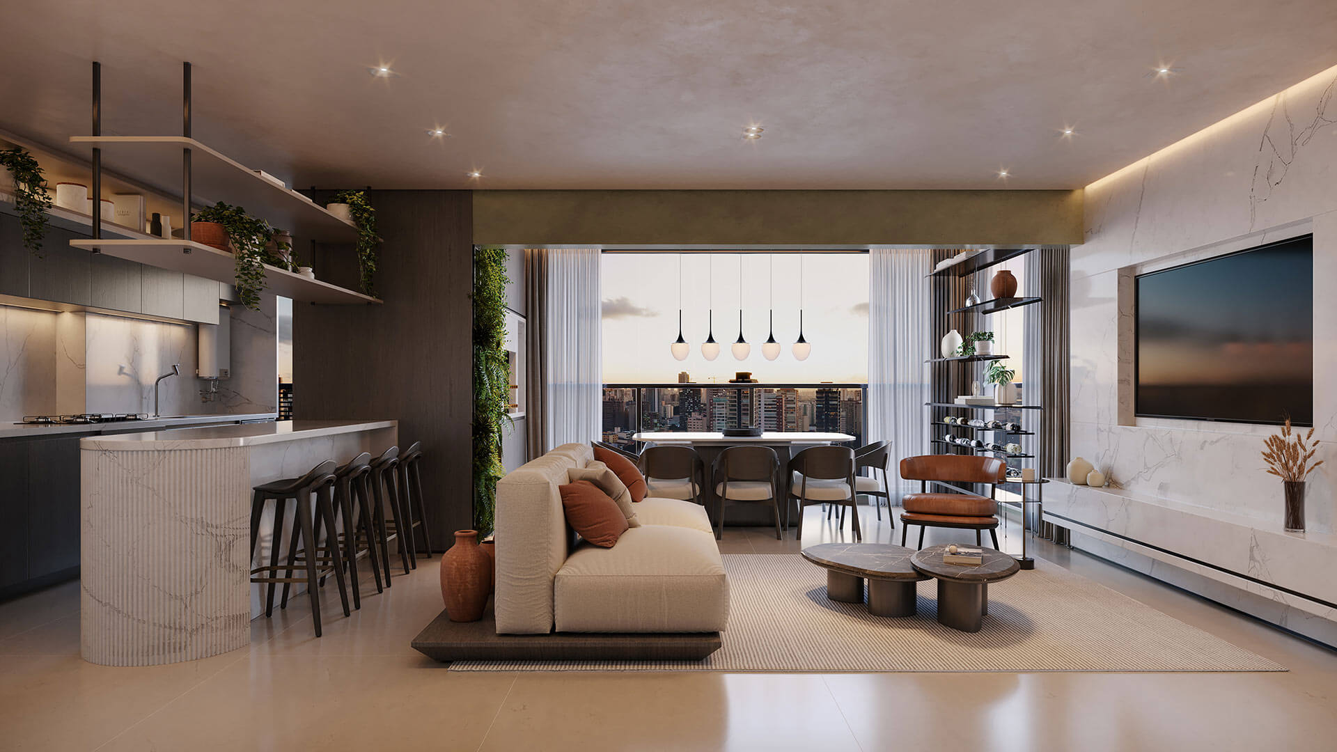 Imagem Apartamento com 2 Quartos à Venda, 70 m²em Água Branca - São Paulo