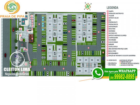 Imagem Apartamento com 2 Quartos à Venda, 42 m² em Nova Parnamirim - Parnamirim