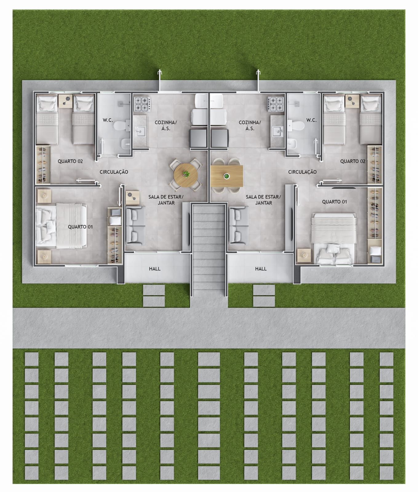 Foto do imóvel: Casa de Condomínio com 2 Quartos à Venda, 40.080 m² em Papagaio - Feira de Santana