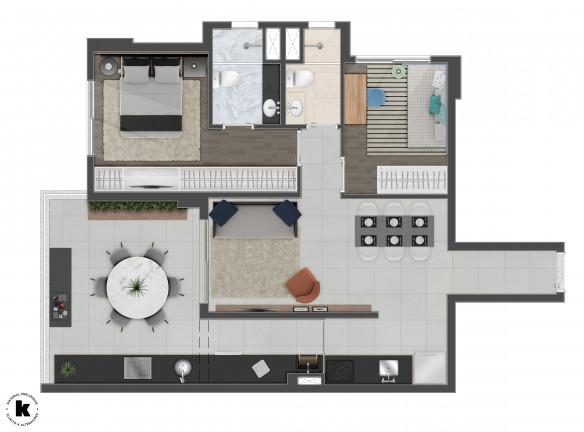 Imagem Apartamento com 2 Quartos à Venda, 74 m² em Cerqueira César - São Paulo