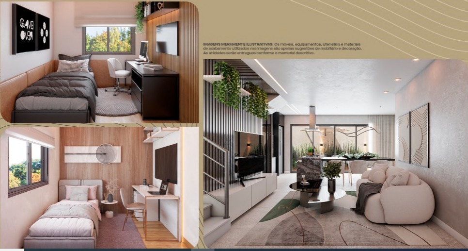 Imagem Sobrado com 3 Quartos à Venda, 114 m² em Costeira - Araucária