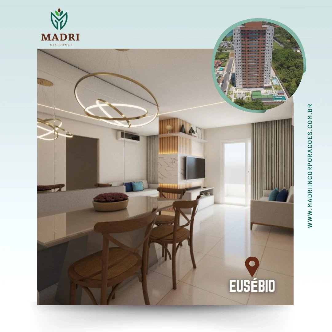 Foto do imóvel: Apartamento com 3 Quartos à Venda, 77 m² em Centro - Eusébio