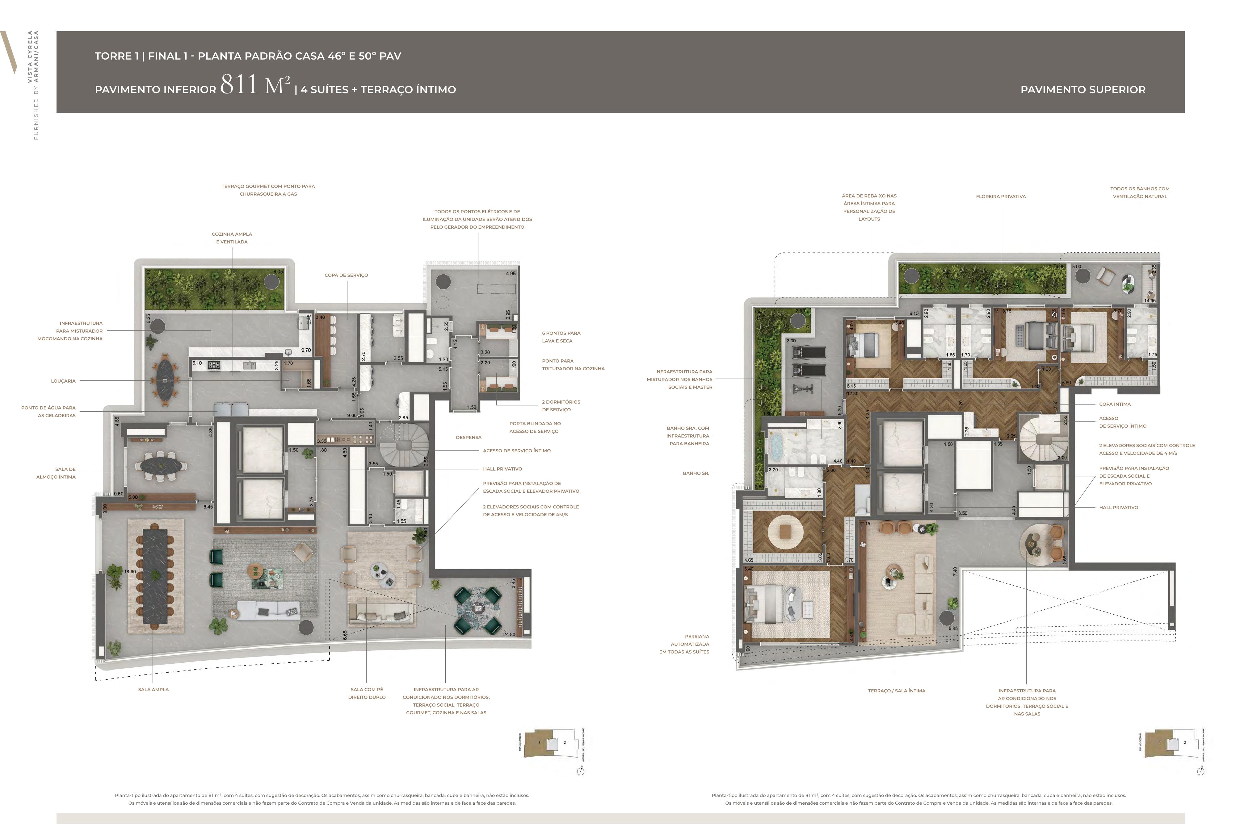 Imagem Apartamento com 5 Quartos à Venda, 515 m²em Jardim Guedala - São Paulo
