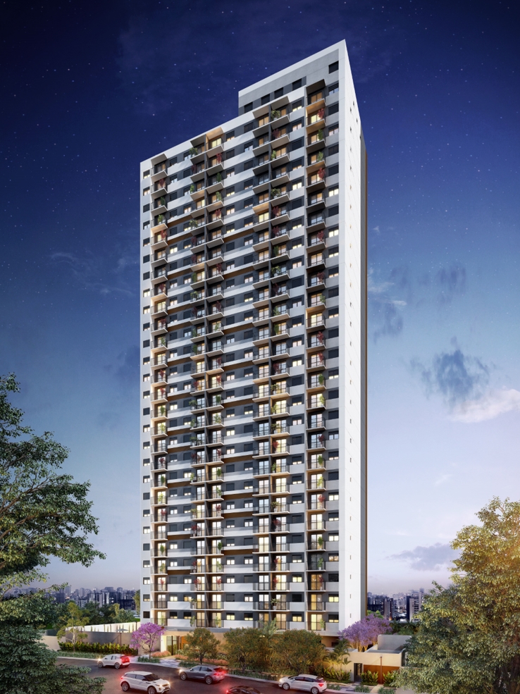 Apartamento com 2 Quartos à Venda, 39 m²em Campo Belo - São Paulo