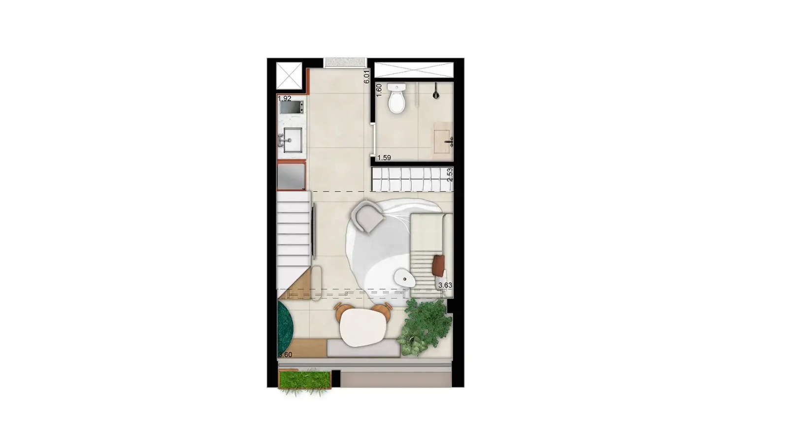 Imagem Apartamento com 1 Quarto à Venda, 24 m²em Vila Madalena - São Paulo
