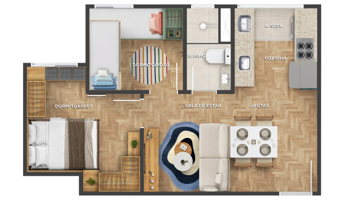 Imagem Apartamento com 2 Quartos à Venda, 38 m² em Inhaúma - Rio de Janeiro